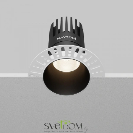 Встраиваемые светильники Maytoni DL122-15W-4K-TRS-B от Магазина Svetdom.by