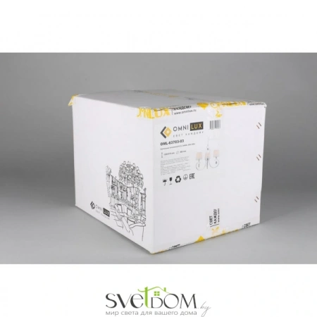 Люстра подвесная Omnilux  OML-63703-03 Omnilux