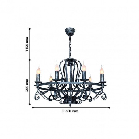 Люстры подвесные2162-9P Favourite | Svetdom.by