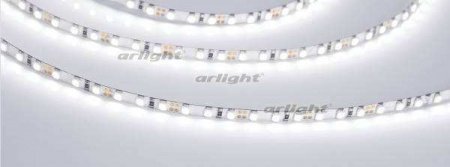 ARLIGHT Лента RT 2-5000 12V White6000 5mm 2x (3528, 600 LED, LUX) (Arlight, 9.6 Вт/м, IP20)