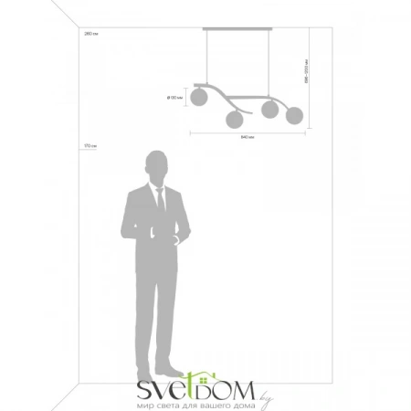 Подвесные светильники Freya FR8014PL-04BS от Магазина Svetdom.by