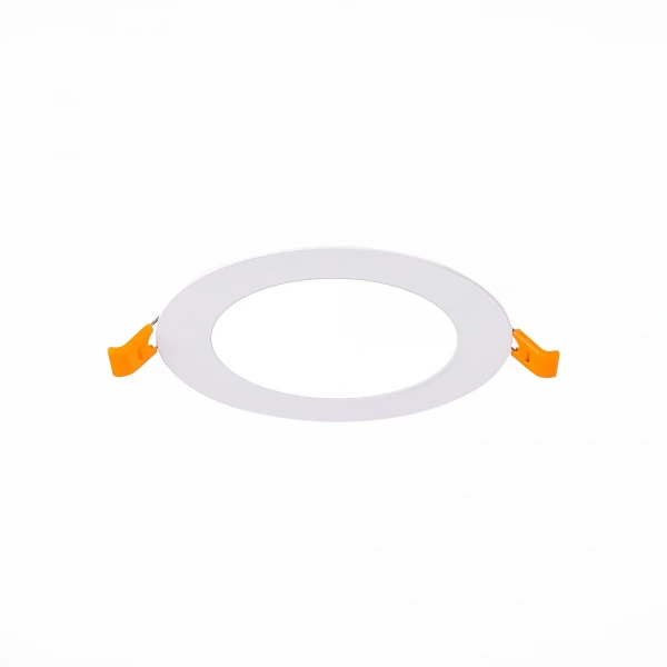 ST209.538.06 Св-к встр. Белый LED 1*6W 3000K 330Lm Ra80 110° IP20 D120xH8 90-265V Встраиваемые светильники