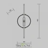 Настенные светильники MOD099WL-01G Maytoni | Svetdom.by