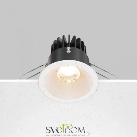 Встраиваемые светильники Maytoni DL034-01-12W2.7K-W от Магазина Svetdom.by