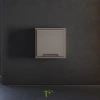 Накладка для розетки с заземлением, защитными шторками и крышкой Voltum S70 Капучино VLS000814 Voltum VLS000814