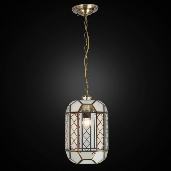 Citilux Фасет CL441212 Подвесной светильник витражный Бронза