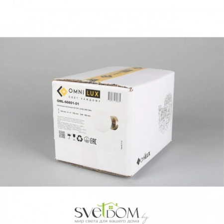 Настенные светильники OML-66601-01 Omnilux | Svetdom.by