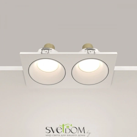 Встраиваемые светильники Maytoni DL033-2-02W от Магазина Svetdom.by