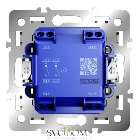 Выключатели и переключатели Voltum S70 VLS0201M Voltum VLS0201M