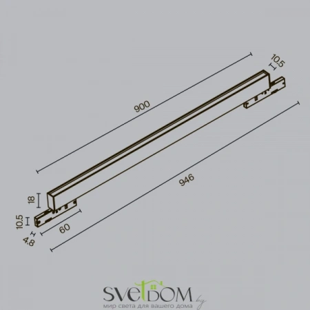 TR192-1-21W4K-B Maytoni