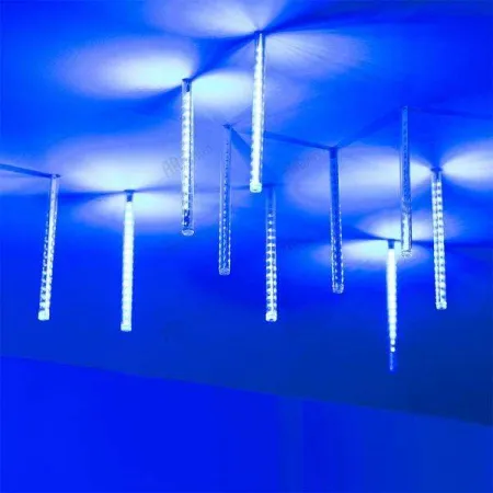 ARLIGHT Светодиодная гирлянда ARD-ICEFALL-CLASSIC-D12-200-10PCS-CLEAR-32LED-LIVE BLUE (230V, 10.5W) (Ardecol