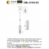 Подвесные светильники Omnilux OML-51816-05 от Магазина Svetdom.by