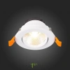 ST211.548.08.36 Св-к встр. Белый LED 1*8W 4000K 640Lm Ra80 36° IP20 D86xH50 220-240V Встраиваемые светильники ST LUCE