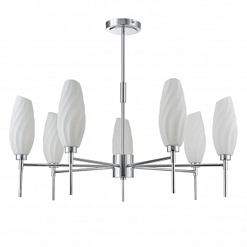 6519/7C MODERNI LN23 107 хром Люстра потолочная G9 7*40W 220V SHIVON
