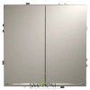 Проходной переключатель двухклавишный с подсветкой Voltum S70 VLS020403  Voltum VLS020403