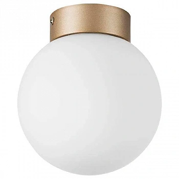 Lightstar 812013 Люстра GLOBO 1х40W E14 champagn gold/white