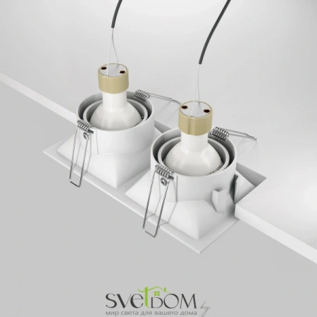 Встраиваемые светильники Maytoni DL029-2-02W от Магазина Svetdom.by