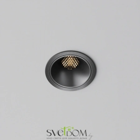 Встраиваемые светильники Maytoni DL043-01-10W3K-RD-B-1 от Магазина Svetdom.by