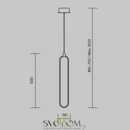 Подвесные светильники Maytoni MOD017PL-L13N от Магазина Svetdom.by