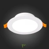 ST210.548.12 Св-к встр. Белый LED 1*12W 4000K 900Lm Ra80 110° IP20 D120xH30 220-240V Встраиваемые светильники ST LUCE