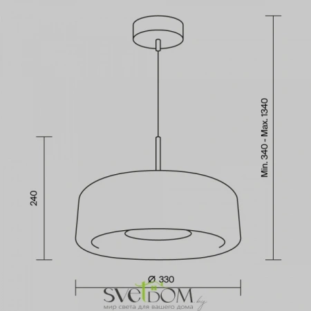 Подвесные светильники Maytoni MOD127PL-L6BR от Магазина Svetdom.by