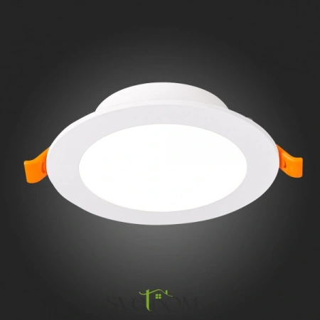 ST210.548.12 Св-к встр. Белый LED 1*12W 4000K 900Lm Ra80 110° IP20 D120xH30 220-240V Встраиваемые светильники ST LUCE