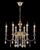Люстра Crystal Lux MERCEDES SP6 GOLD/COLOR Crystal Lux
