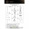 Подвесные светильники Aployt APL.608.26.03 от Магазина Svetdom.by