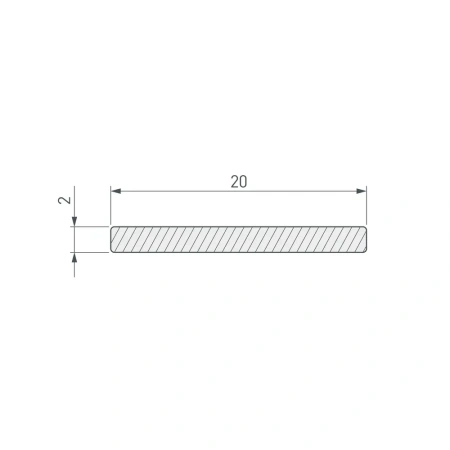 Полоса ARH-W20-2000 ANOD Arlight 022488 Arlight