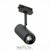 ST600.446.12 Св-к трек. Zoom Черный LED 1*12W 4000K 1 200Lm Ra>80 15-60° IP20 L137xW59xH179 170-240V Однофазная трековая система ST LUCE