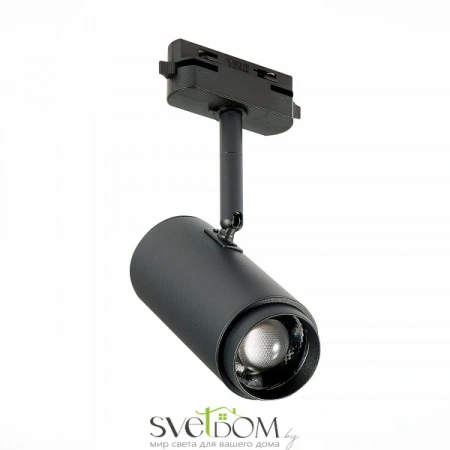 ST600.446.12 Св-к трек. Zoom Черный LED 1*12W 4000K 1 200Lm Ra>80 15-60° IP20 L137xW59xH179 170-240V Однофазная трековая система ST LUCE