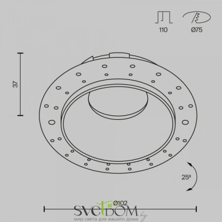Фото Встраиваемые светильники Maytoni DL051-U-2W Встраиваемые светильники Maytoni DL051-U-2W от Магазина Svetdom.by