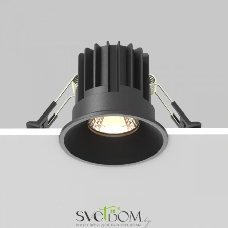 Встраиваемые светильники Maytoni DL058-7W3K-B от Магазина Svetdom.by