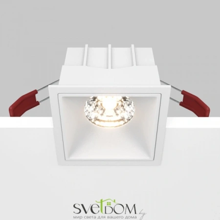 Встраиваемые светильники Maytoni DL043-01-15W3K-D-SQ-W от Магазина Svetdom.by