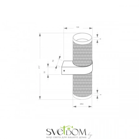 Настенные светильники C069WL-02MG Maytoni | Svetdom.by
