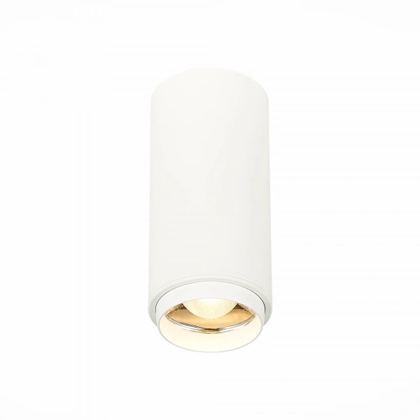 ST600.532.10 Светильник потолочный Zoom Белый LED 1*10W 3000K 1 000Lm Ra>80 15-60° IP20 D59xH130 170 Накладные светильники