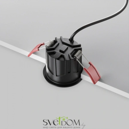 Встраиваемые светильники Maytoni DL043-01-10W3K-RD-B-1 от Магазина Svetdom.by