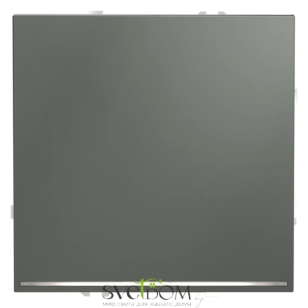 Проходной переключатель одноклавишный с подсветкой  Voltum S70 VLS010406  Voltum VLS010406