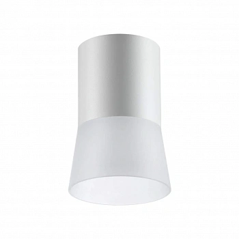 370901 OVER NT22 251 белый Светильник накладной IP20 GU10 9W 220V ELINA