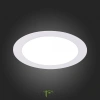 ST210.548.12 Св-к встр. Белый LED 1*12W 4000K 900Lm Ra80 110° IP20 D120xH30 220-240V Встраиваемые светильники ST LUCE