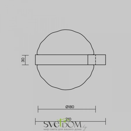 Настенные светильники MOD379WL-L6B3K Maytoni | Svetdom.by