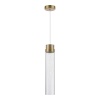 SL6236.303.01 Светильник подвесной ST-Luce Латунь/Прозрачный LED 1*12W 4000K CHAMPAGNE ST LUCE