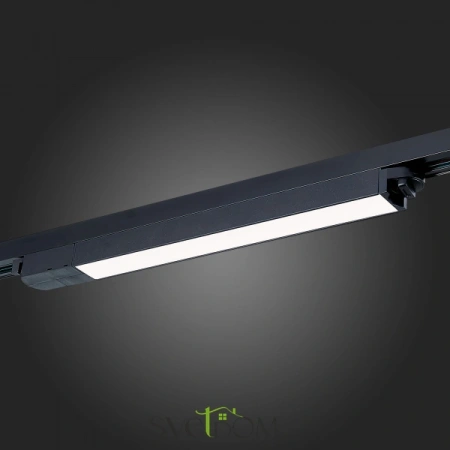 ST366.438.12 Св-к трек. Черный LED 1*12W 3000K 1 100Lm Ra>98 120 IP20 L400xW34xH33 180-240V Однофазная трековая система ST LUCE