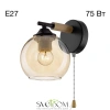 CITILUX CL133411 TIKA Черная Бра CITILUX