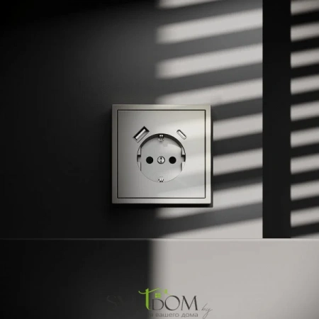 Розетка с USB, A+C Voltum S70 VLS040504  Voltum