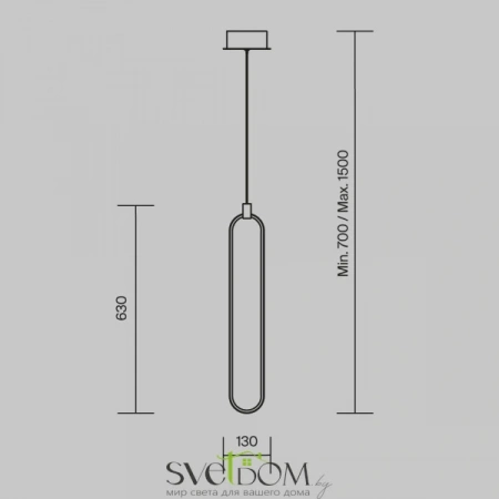 Подвесные светильники Maytoni MOD017PL-L13G от Магазина Svetdom.by