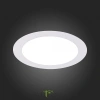 ST209.548.12 Св-к встр. Белый LED 1*12W 4000K 816Lm Ra80 110° IP20 D170xH8 90-265V Встраиваемые светильники ST LUCE