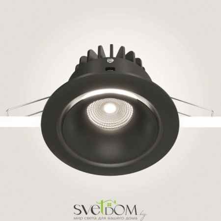 Фото Встраиваемые светильники Maytoni DL031-L12W4K-B Встраиваемые светильники Maytoni DL031-L12W4K-B от Магазина Svetdom.by