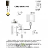 Настенные светильники OML-56901-01 Omnilux | Svetdom.by