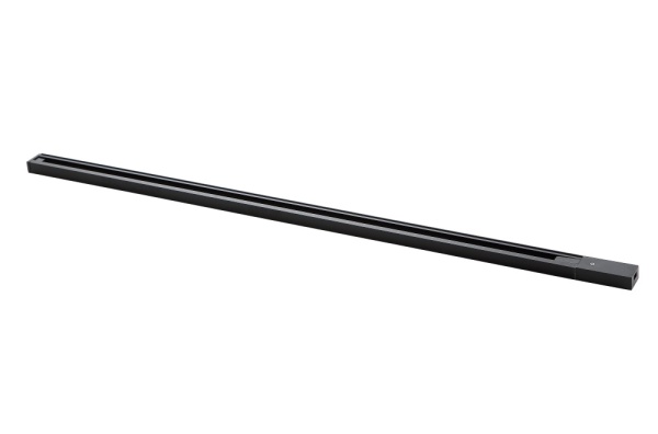 Шинопровод однофазный с питанием и заглушкой Crystal Lux CLT 0.11 01 L2000 BL Crystal Lux